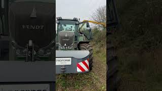 Hedging tractor fendt farming [upl. by Anatol]