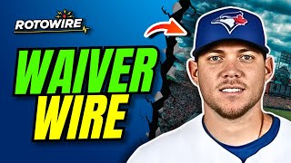 5 players you MUST ADD Fantasy Baseball Waiver Wire [upl. by Inge]