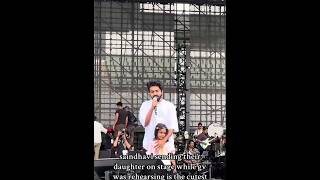 gv prakash with his daughter live concert malasiya trendingsongs love gvprakash [upl. by Renny891]