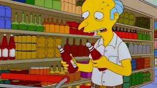 Mr Burns Ketchup Catsup Problem [upl. by Ungley]