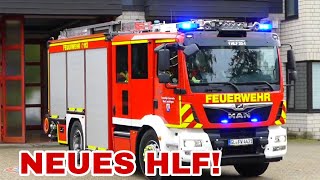 BESTÄTIGTE FEUERMELDUNG Einsatzfahrten Feuerwehr Leichlingen zur Gesamtwehrübung [upl. by Raclima]