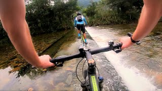 PEDAL DE 150 KM CURITIBA  ESTRADA DA LIMEIRA  CUBATÃO GARUVA E PONTE INVERTIDA MTB SERIES EP 35 [upl. by Rusticus440]