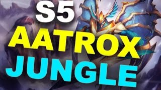 BEST BACKDOOR EVER Diamond Aatrox Jungle Season 5 Full Game Commentary League of Legends [upl. by Garibald542]