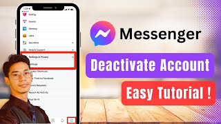 How to Deactivate Messenger Account  Deactivate Messenger [upl. by Shanleigh]