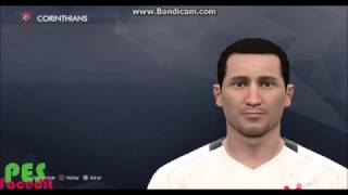 FACE  STATS MANTUAN  Corinthians PES 2017 [upl. by Gray]