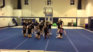 High School Cheer Competition Routine [upl. by Swihart235]