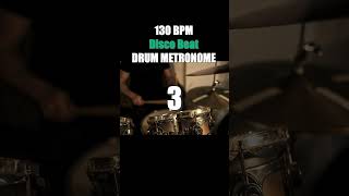 Disco Beat Drum Metronome Loop  130 BPM [upl. by Able]