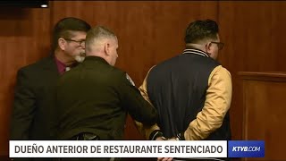 Expropietario de un restaurante de Boise sentenciado a 20 años tras declararse culpable por conducta [upl. by Latrina]