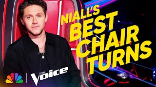 Niall Horans Best Blind Audition Chair Turns  The Voice  NBC [upl. by Falk]