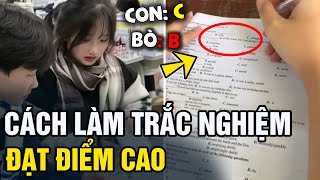 Nữ sinh bày cách làm bài THI TRẮC NGHIỆM tiếng Anh đạt điểm cao uy tín luôn  Tin 5s [upl. by Hurst]