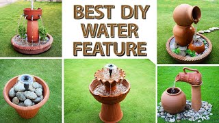 Best Ever DIY Water Feature ideas for your Garden [upl. by Carlyle]