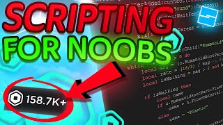 The EASIEST Beginner Guide to Scripting Roblox [upl. by Anaderol126]