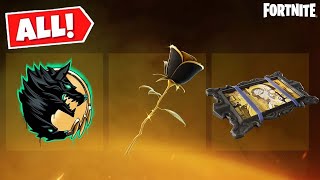 How to Unlock All Rise of Midas Free Rewards in Fortnite Full Guide [upl. by Annwahsal]