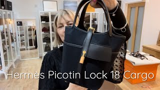 Hermès Picotin Lock 18 Cargo Review [upl. by Quick]