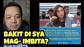 Cardema ng Duterte Youth pinagalitan ni Cong Barbers Bakit ngayon lang nag Quad Comm [upl. by Juback]