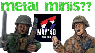 Returning to Metal Miniatures for Bolt Action featuring May40 Miniatures [upl. by Orpah511]