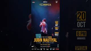 Jubin Nautiyal Live in Mumbai🔥 Dom SVP Stadium  20th October [upl. by Lail]