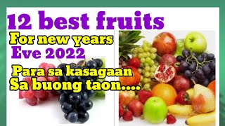 12 LUCKY FRUITS FOR 2022  Inday8 Buhay Probinsya [upl. by Luo437]