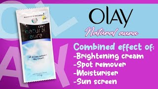 OLAY NATURAL WHITE DAY CREAM REVIEW JHEZEL G [upl. by Bower]