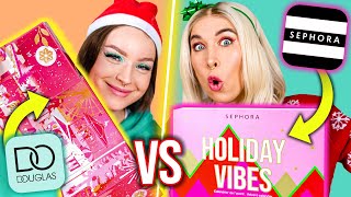 ♦ SZCZERA BITWA KALENDARZY ADWENTOWYCH 🔥 Douglas vs Sephora ♦ Agnieszka Grzelak Beauty [upl. by Ramburt]