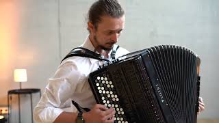 Oblivion Piazzolla Accordion solo [upl. by Hacker607]