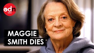 Harry Potter Actress Dame Maggie Smith Dies at 89 [upl. by Akinnej]