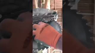 Miter saw blade changing [upl. by Raimes]