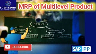 SAP MRP for multi level components [upl. by Ehtiaf293]