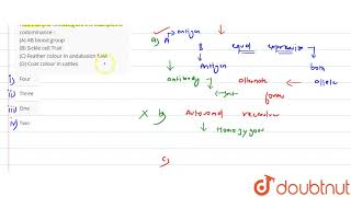 How many of following are the examples of codominance  A AB blood group [upl. by Regor]