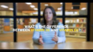 What is the difference between Vitamin D2 and Vitamin D3 [upl. by Notnil]