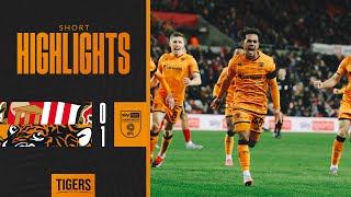 Sunderland 01 Hull City  Short Highlights  Sky Bet Championship [upl. by Lewis]