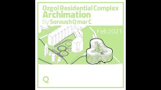 Archimation  Architectural Animation  Form Finding Diagram  Ozgol Residential [upl. by Mussman]