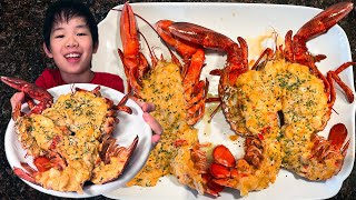 Kid Cooks Lobster Thermidor Recipe 🦞 Meals Kids can COOK [upl. by Chaddy76]