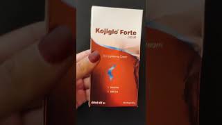 Kojiglo forte creamSkin lightening cream skinlightening skincare youtube trending viralshorts [upl. by Webster]