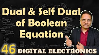 Dual and SelfDual Boolean Equations Concepts and Examples [upl. by Ahsiken707]