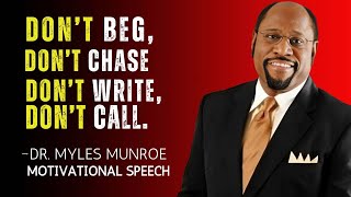 BOUNDRIES WHICH EVERYONE SHOULD SET  BEST MOTIVATIONAL SPEECH  motivationalspeech mylesmunroe [upl. by Elleinad]