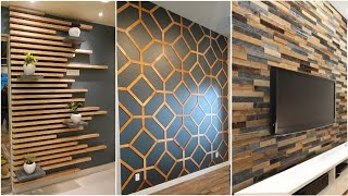 Top 100 Wooden Wall Decorating Ideas 2024 Living room Wall Design Home Interior Design Ideas [upl. by Aihsas]