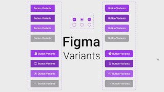 Figma Variants  Figma Tutorial for Beginners [upl. by Angela147]