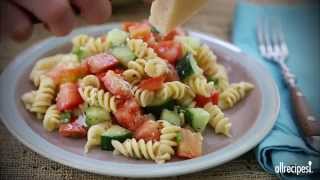 How to Make Pasta Salad  Pasta Salad Recipes  Allrecipescom [upl. by Taggart]