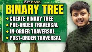 Binary Tree in Data Structure  Binary Tree Traversal  How to Create Binary Tree  DSA [upl. by Yna]