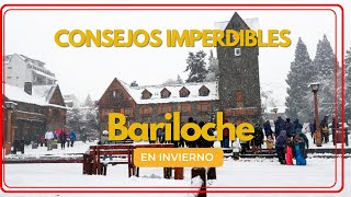 🔴 CONSEJOS para viajar a Bariloche en INVIERNO [upl. by Llamaj]