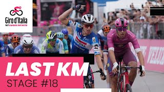 Giro dItalia 2024  Stage 18 Last KM [upl. by Quartis]