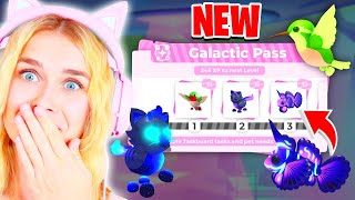 NEW Galactic Pass PETS In Adopt Me Roblox [upl. by Aronle]