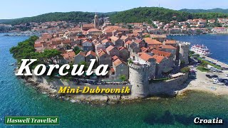 Korcula Island  Croatia’s MiniDubrovnik Old Town amp Prehistoric Cave in 4K [upl. by Giah]