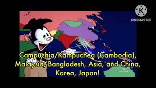 Yakkos World with Lyrics  Animaniacs [upl. by Wiese]