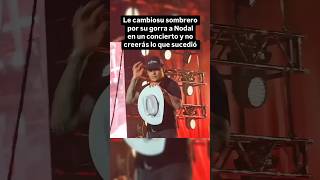 GRAN GESTO DE NODAL CON UN FAN christiannodal reels virals video viralvideo viralshorts [upl. by Wittie]