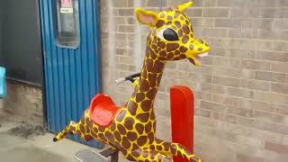 Edwin Hall Giraffe kiddie ride [upl. by Olivier]