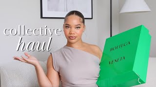 LUXURY HAUL budget friendly  bottega veneta amina muaddi margiela fragrances etc [upl. by Cheslie]