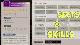 WuXiaWorld  SECTS AND SKILLS  Idle Mobile Game [upl. by Yasnyl]