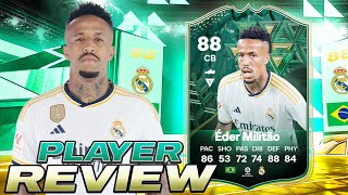 😳88 WINTER WILDCARDS MILITAO PLAYER REVIEW  EA FC 24 ULTIMATE TEAM [upl. by Holofernes293]